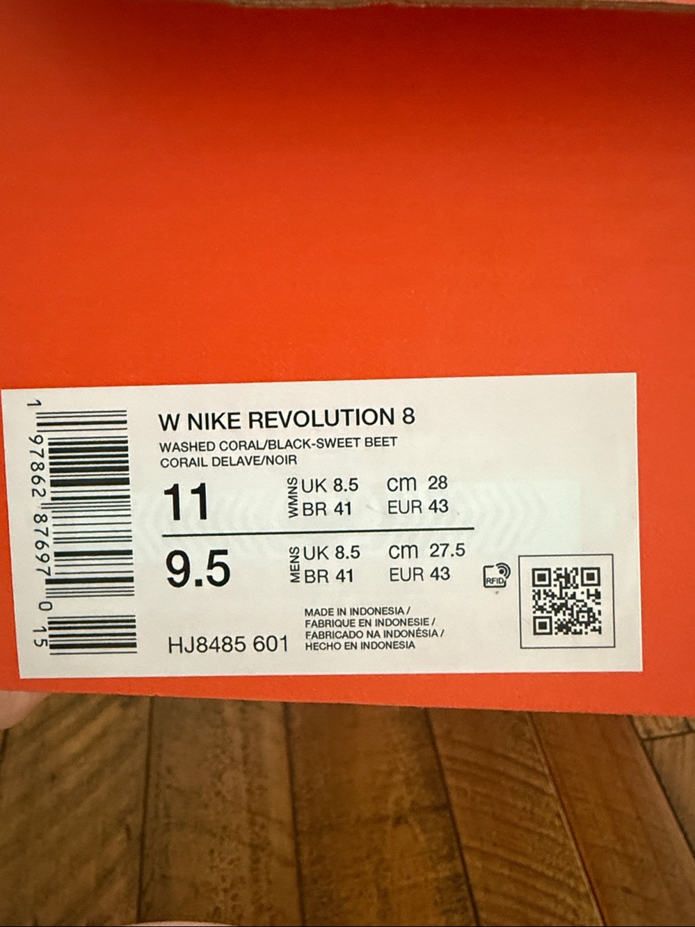 Nike Pink and Purple Women's Running Sneakers - Picture 3 of 4